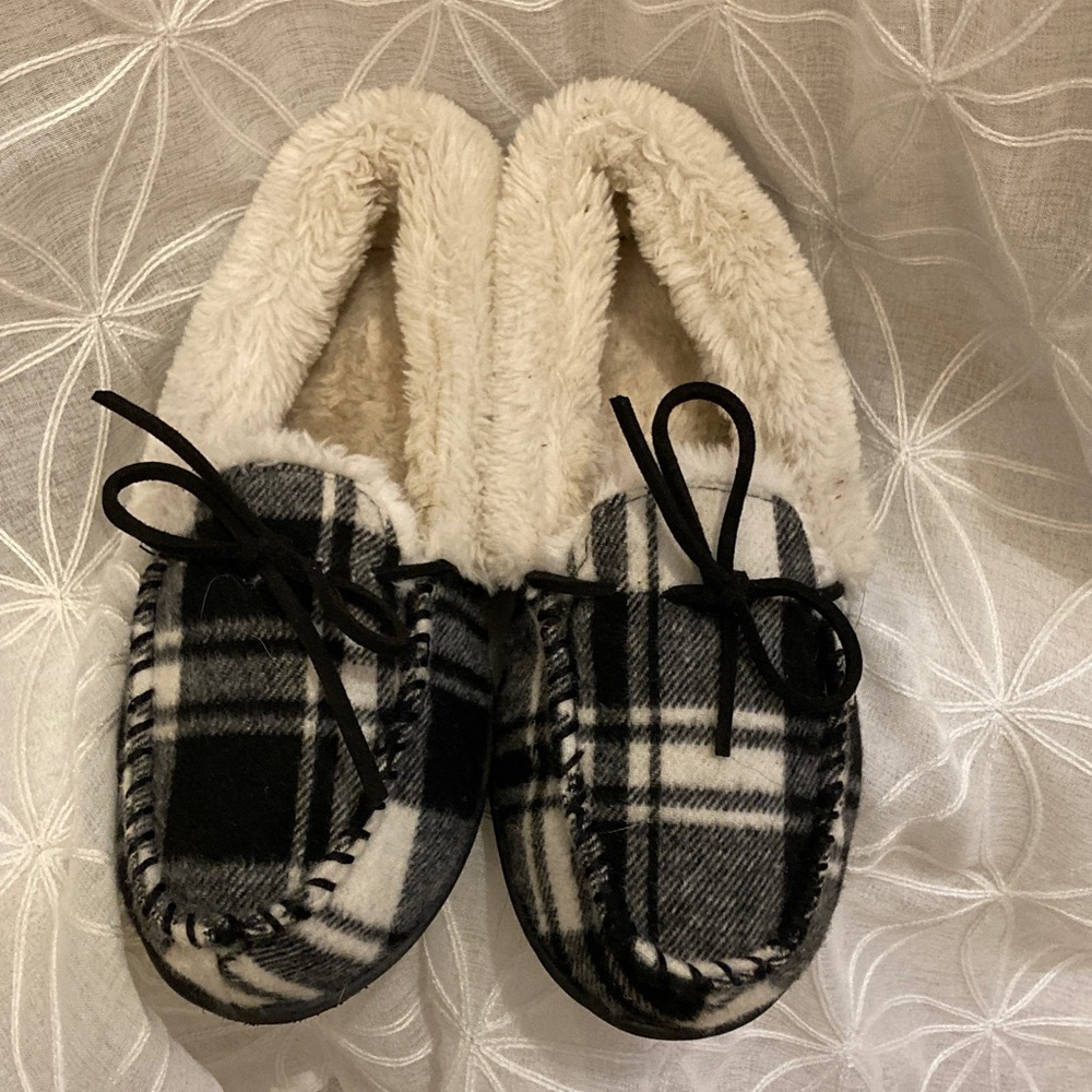 Sonoma Buffalo Plaid Moccasins